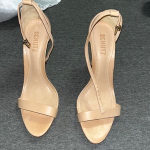 Schutz stiletto strappy heel